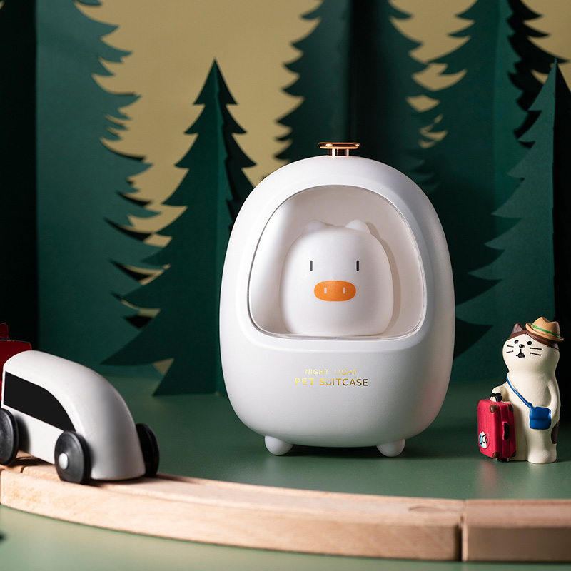 Đèn ngủ cầm tay hình con heo BoHA Lamp người bạn đồng hành ánh sáng trong đêm tối